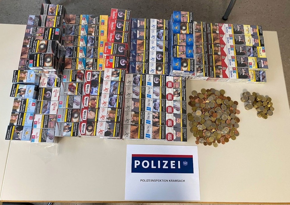 Die Polizei konnte die entwendeten Güter sicherstellen. 