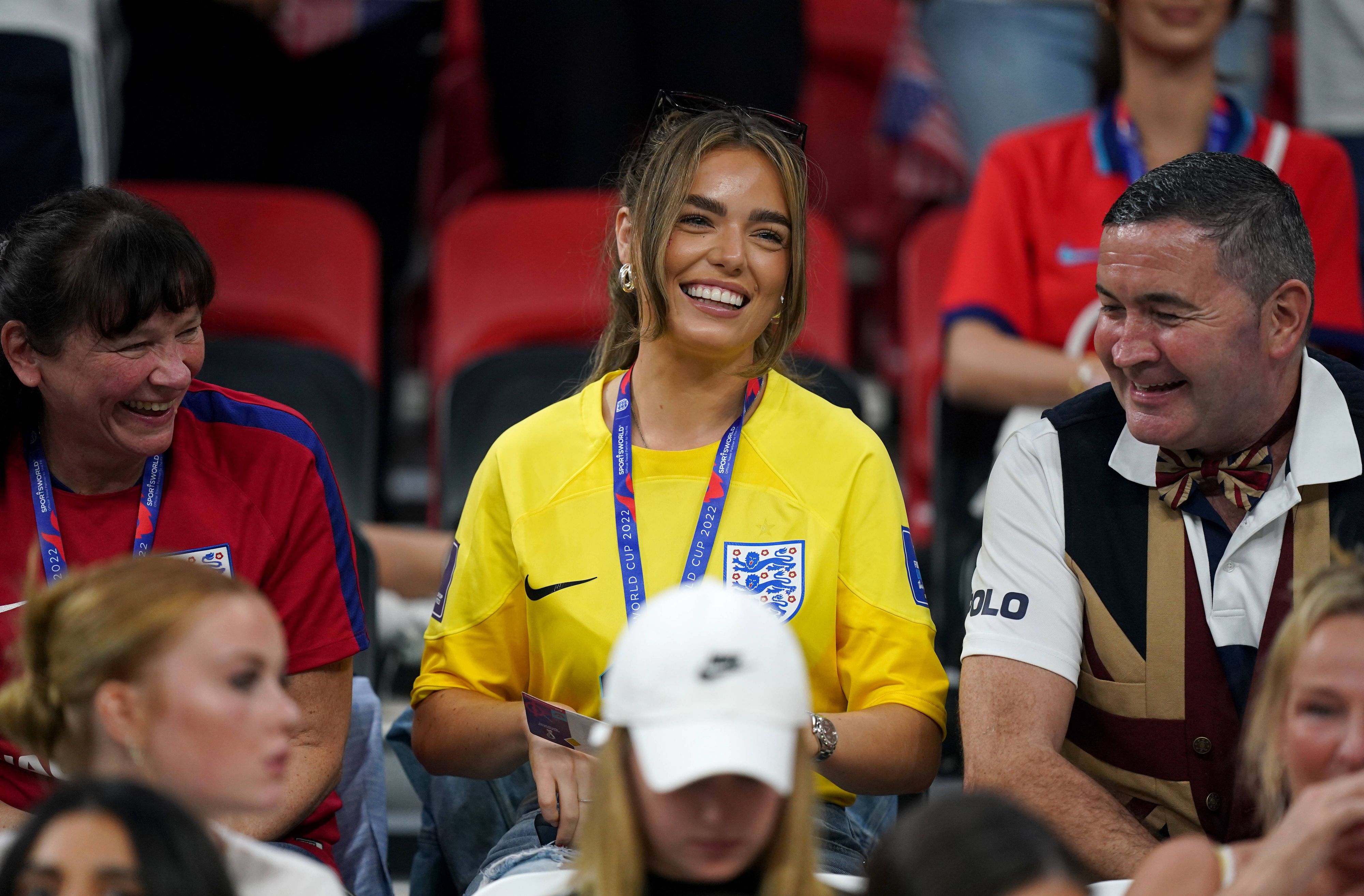 Georgina Irwin, die Verlobte von Aaron Ramsdale.