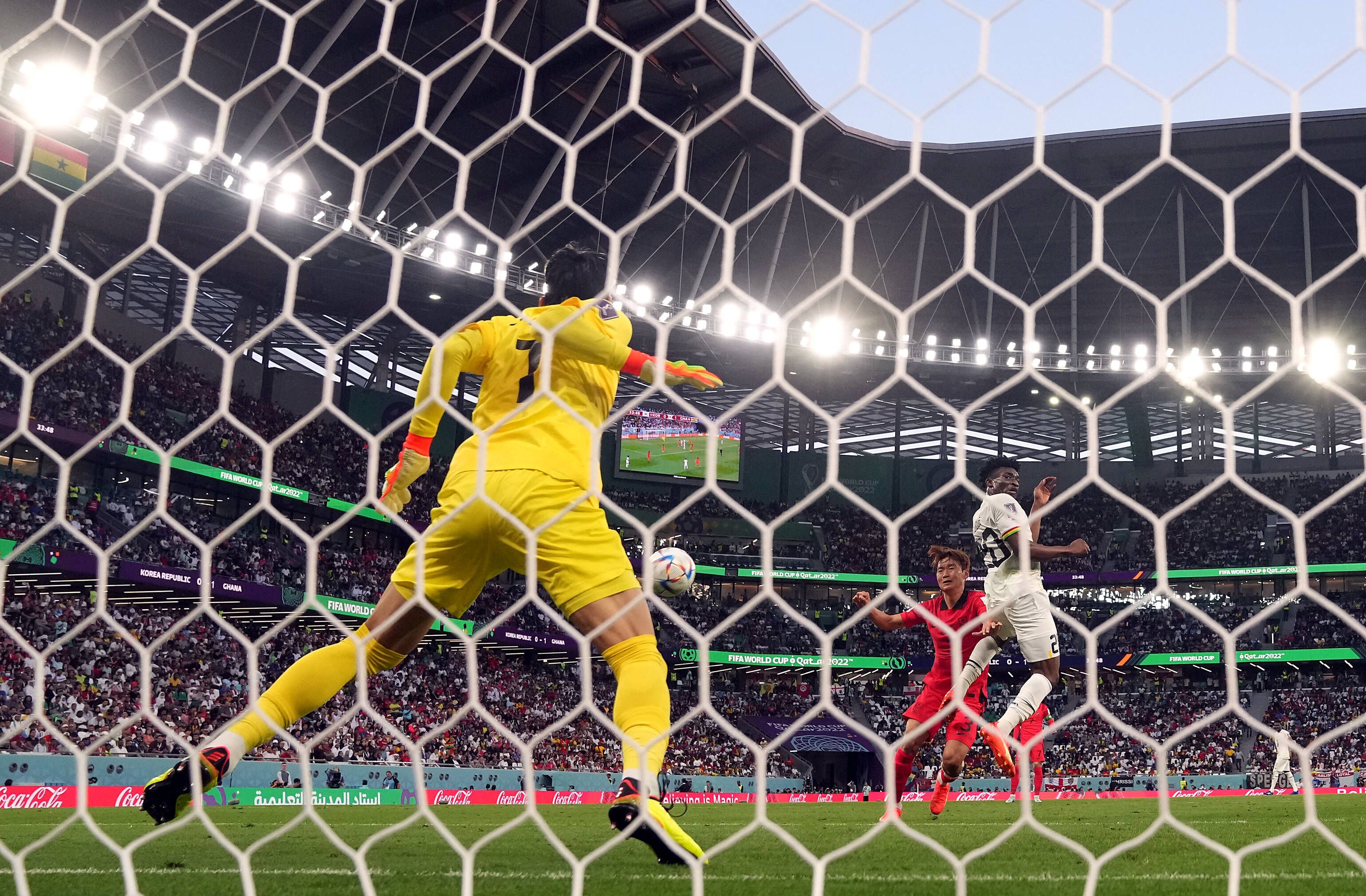 Mohammed Kudus schnürt gegen Korea den Doppelpack.