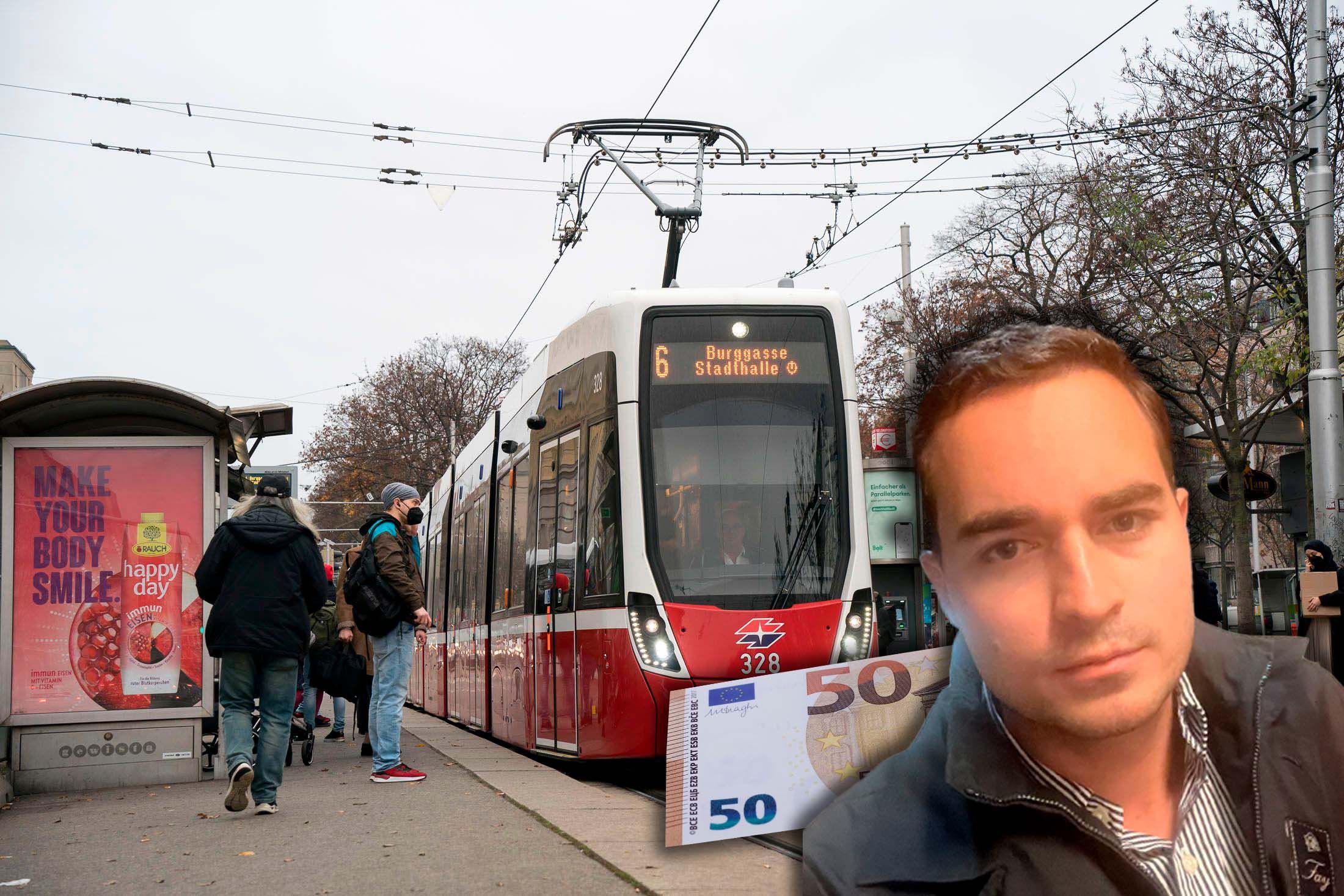 FPÖ-Politiker Krauss sieht die Maskenpflicht in den Öffis nicht mehr ein. 