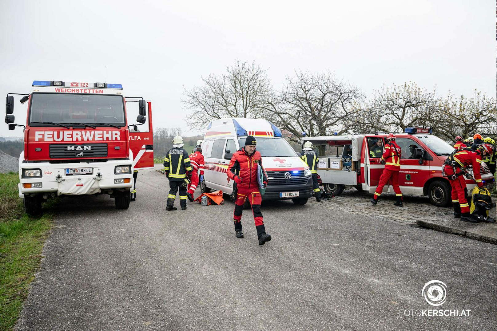 Feuerwehr und Rettung waren im Großeinsatz.