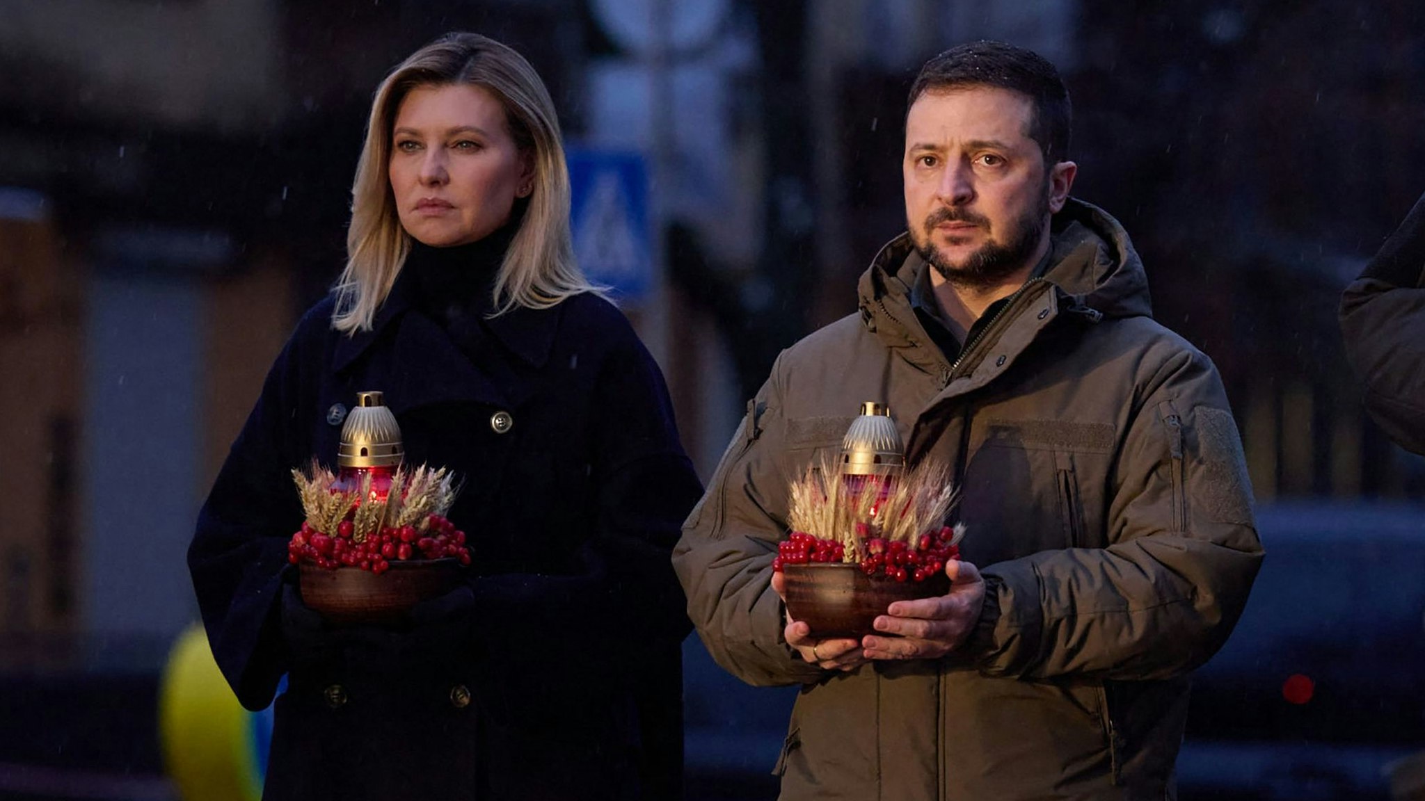 Olena Selenska und Wolodimir Selenski 