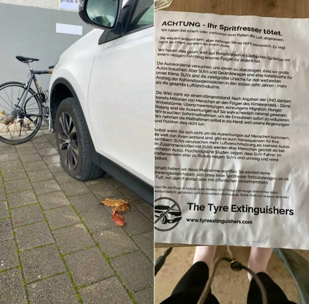 Am Sonntag ließen Klimaaktivisten von 