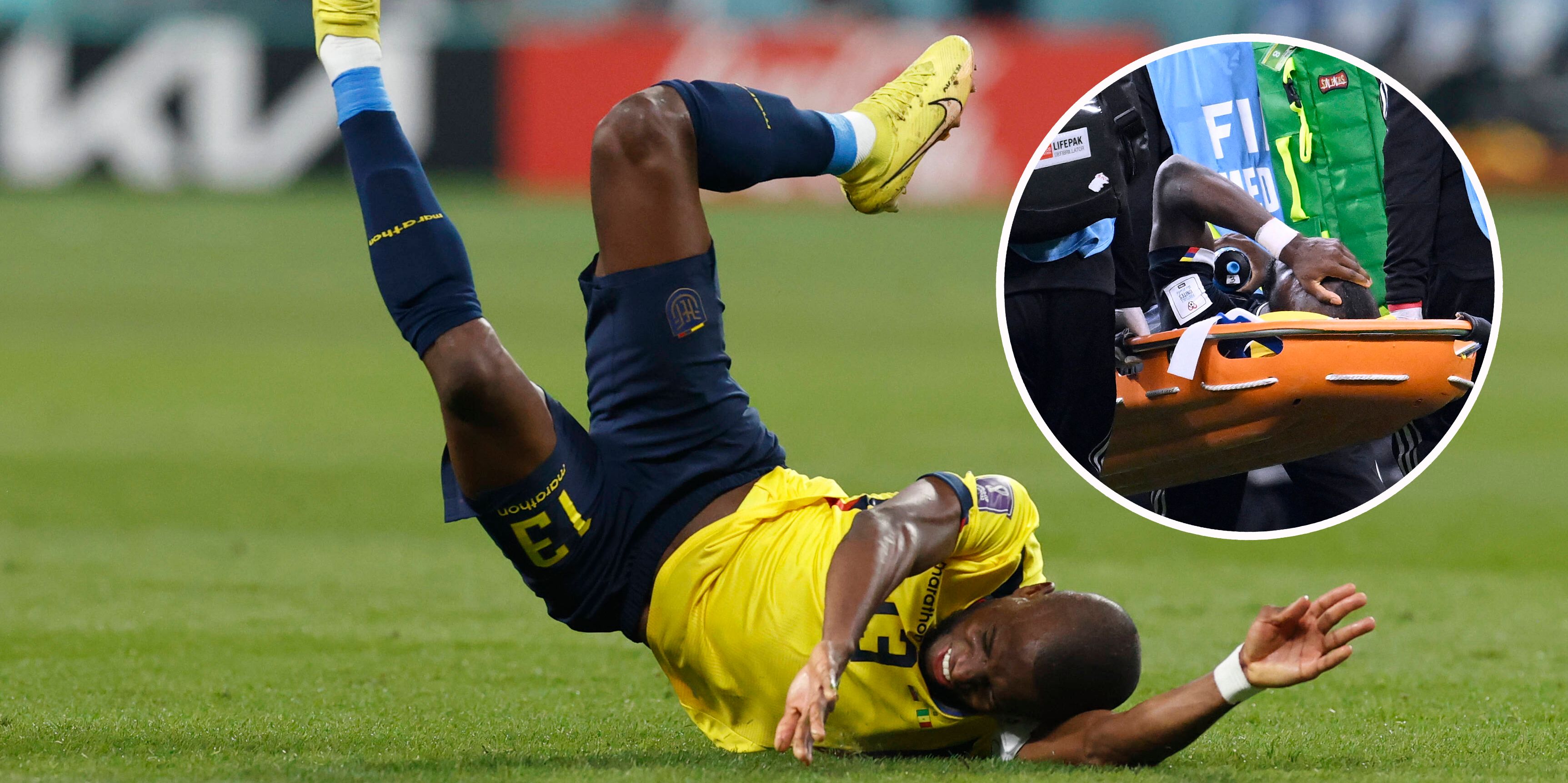 Enner Valencia fällt mit Toren und Theatralik auf.