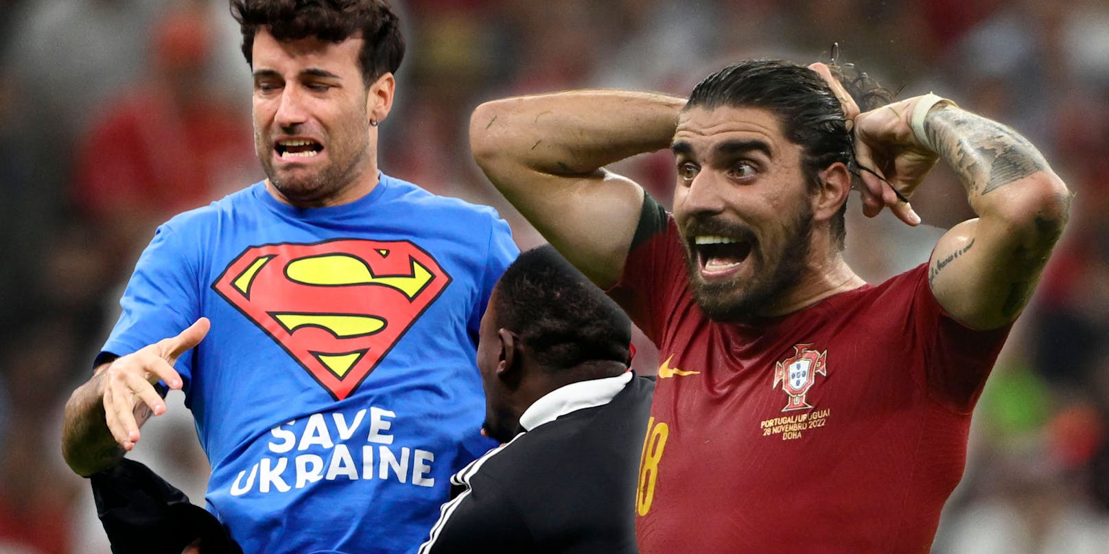 Der Italiener Mario Ferri setzte in Katar als Flitzer ein Zeichen. Portugals Ruben Neves macht sich Sorgen.