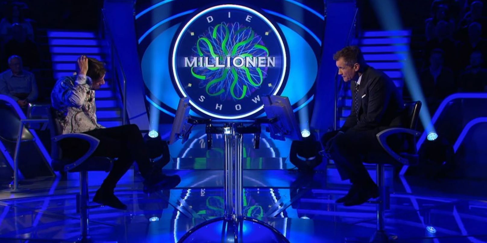 Christian Stani bei Quizmaster Armin Assinger im "Millionen-Special".