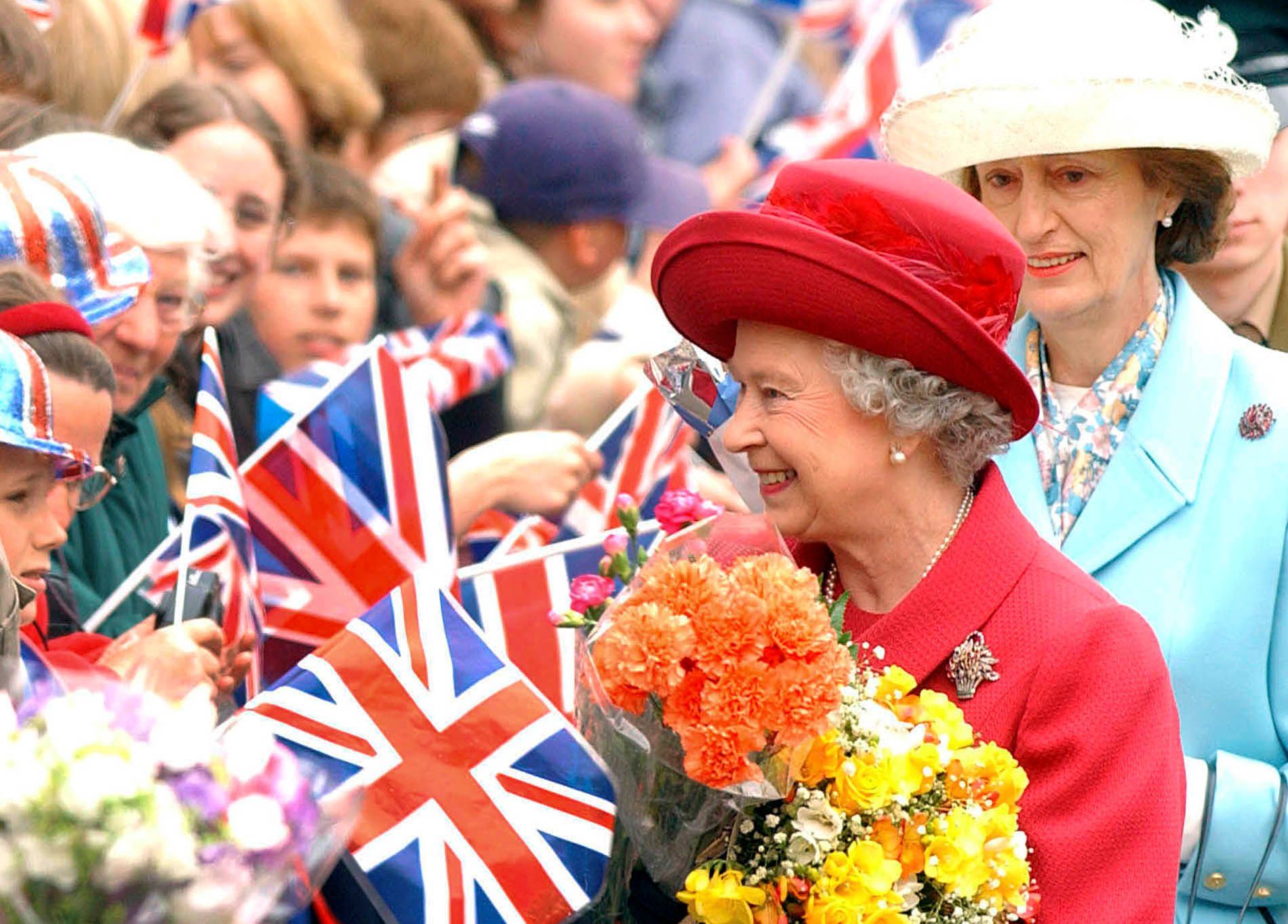 Die Queen mit Lady Susan Hussey