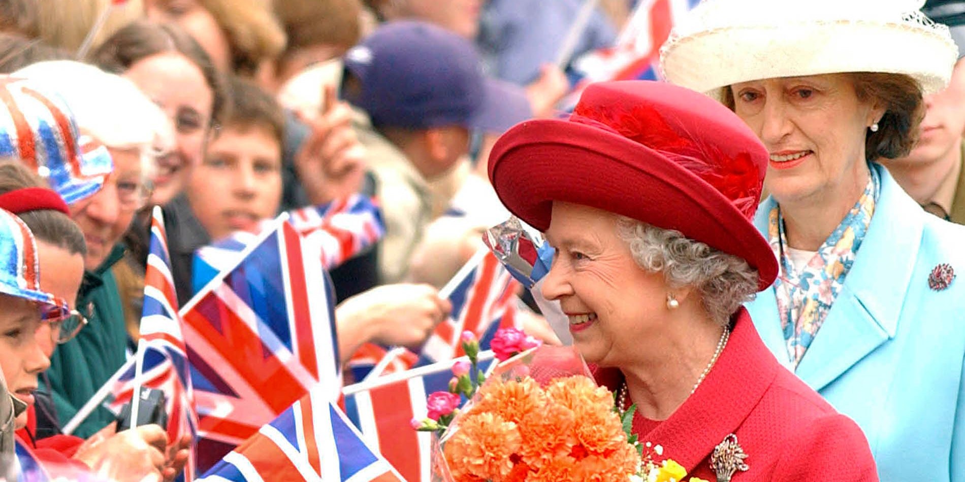 Die Queen mit Lady Susan Hussey