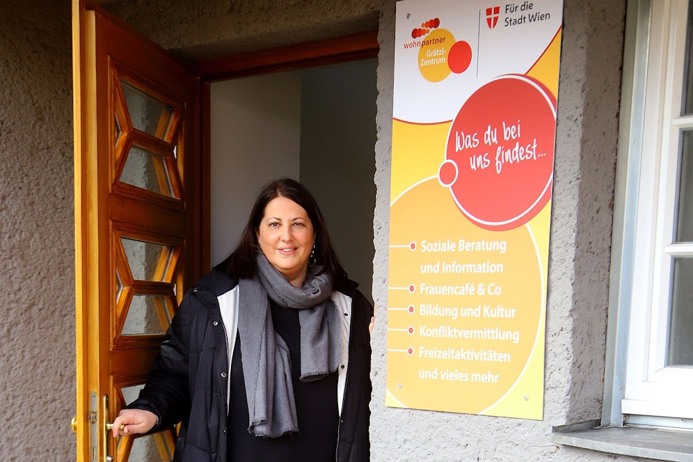 Vizebürgermeisterin Kathrin Gaál im Grätzl-Zentrum Wattgasse in Wien-Ottakring.&nbsp;