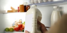 Milch niemals in die Kühlschranktür stellen – der Grund