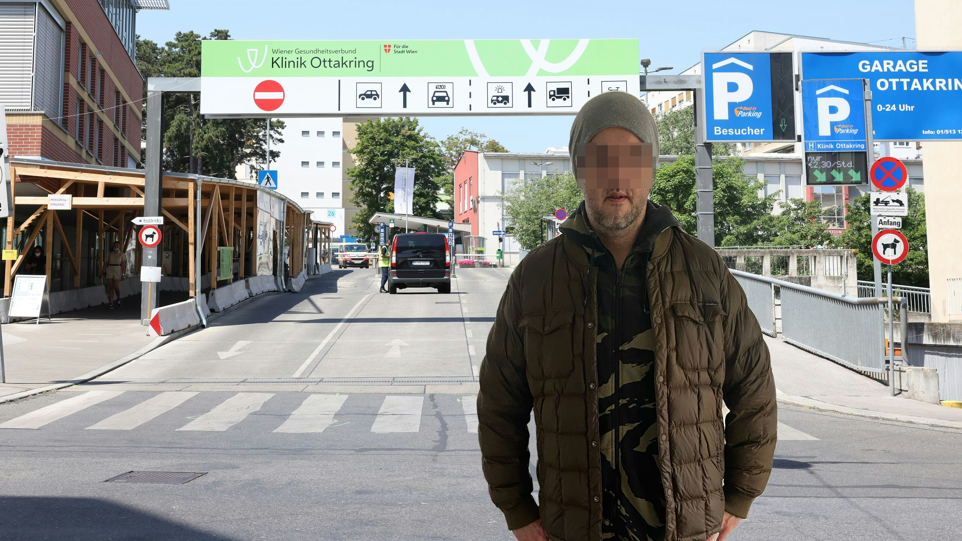 20210708 / klinik ottakting aussenansicht ( vormals wilhelminenspital ) / foto: denise auer / tageszeitung heute