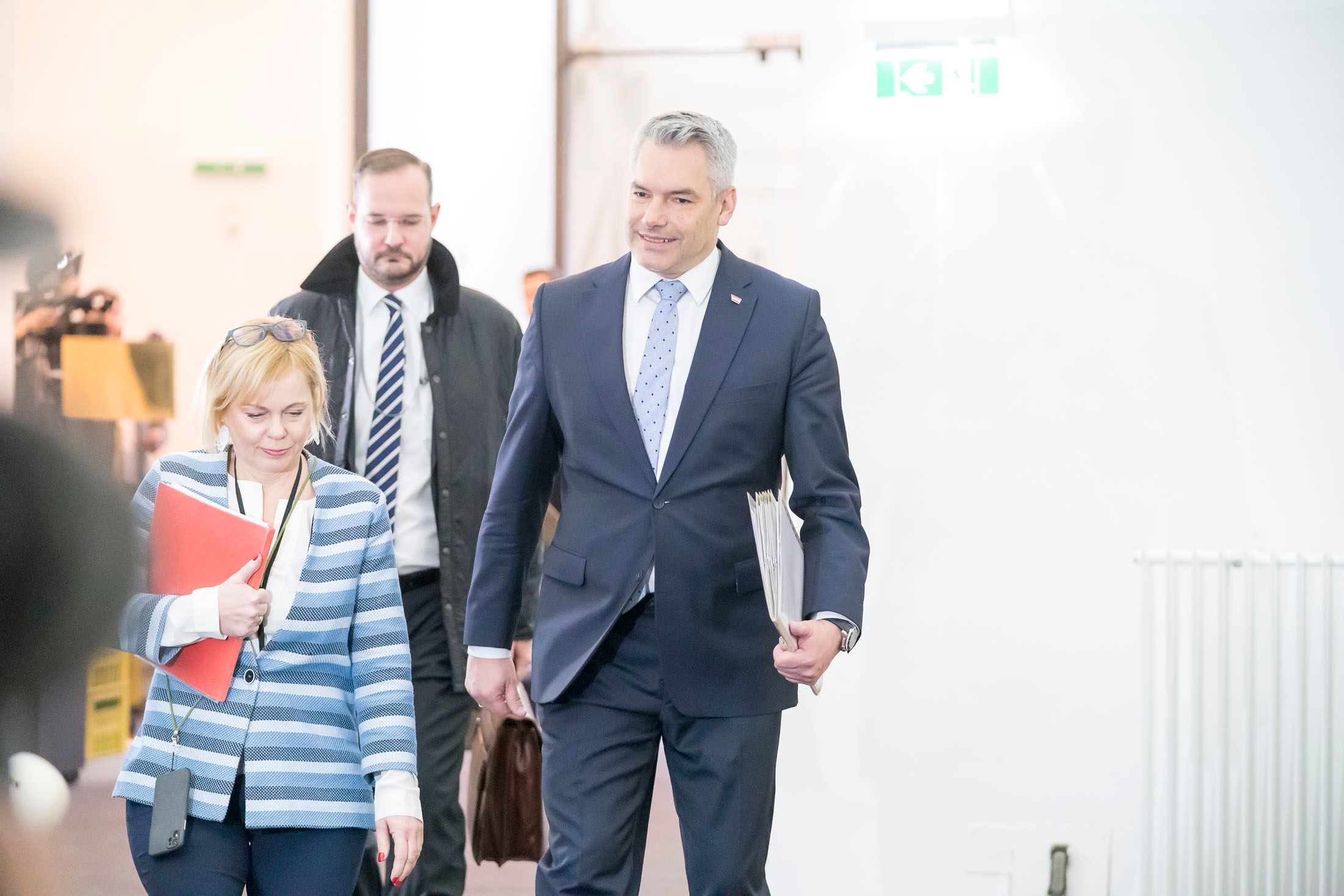 Kanzler Karl Nehammer im ÖVP-U-Ausschuss