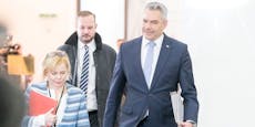 Zähe Befragung – Kanzler Nehammer erneut im U-Ausschuss