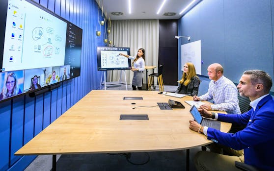 Hive Vienna – der Konferenzraum der Zukunft soll "eine Meetingkultur auf Augenhöhe" ermöglichen.