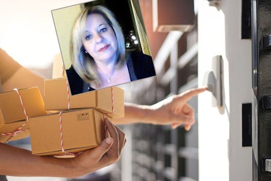 Die Wienerin war zu Hause, als das Paket zugestellt werden sollte.