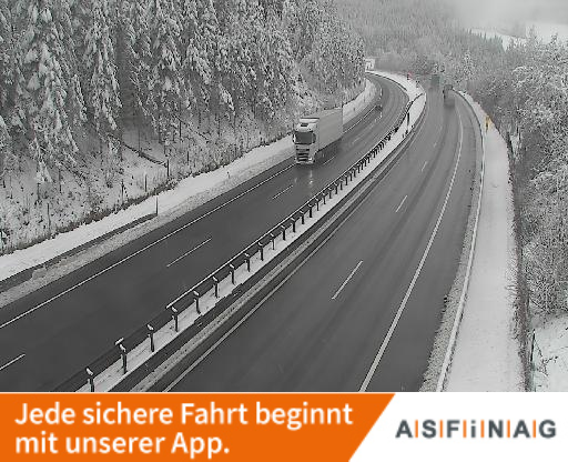 Auf den Autobahnen könnten winterliche Verhältnisse herrschen. (Archivbild)