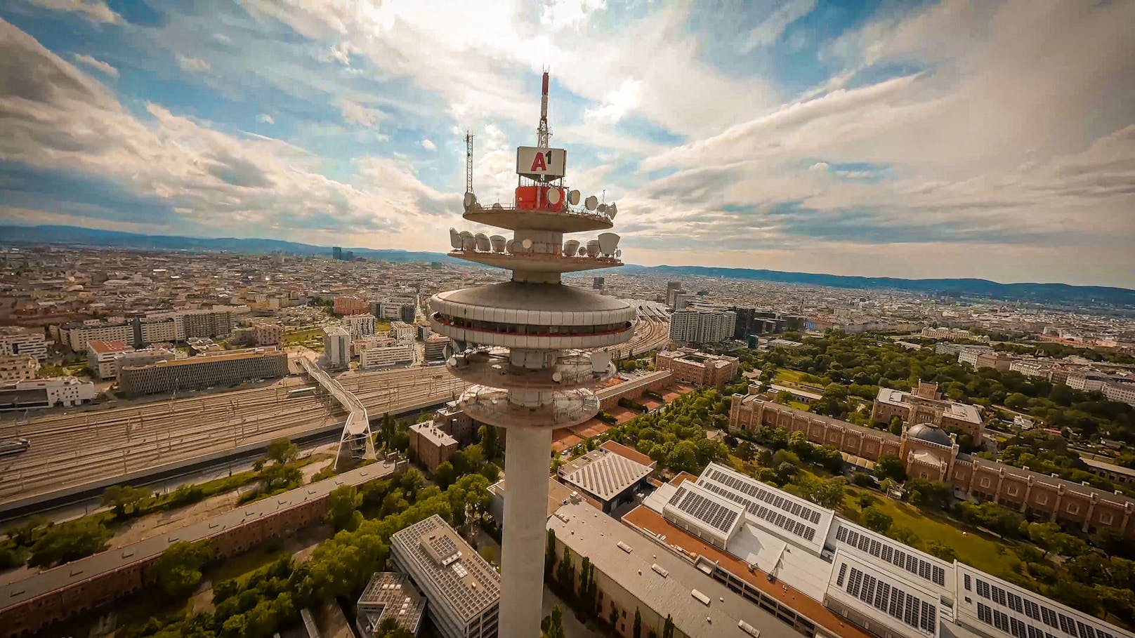 Der Arsenalturm - Funkturm der A1 Telekom
