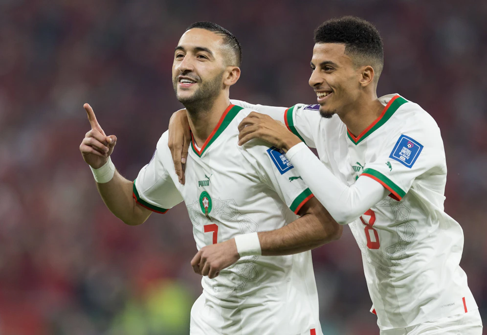Marokko schlägt im letzten Gruppenspiel Kanada. 