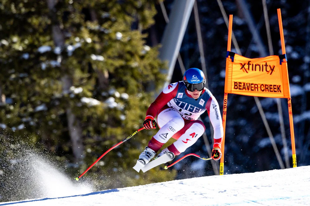 ÖSV-Star Matthias Mayer stellte im Abschlusstraining von Beaver Creek die Bestzeit auf. 