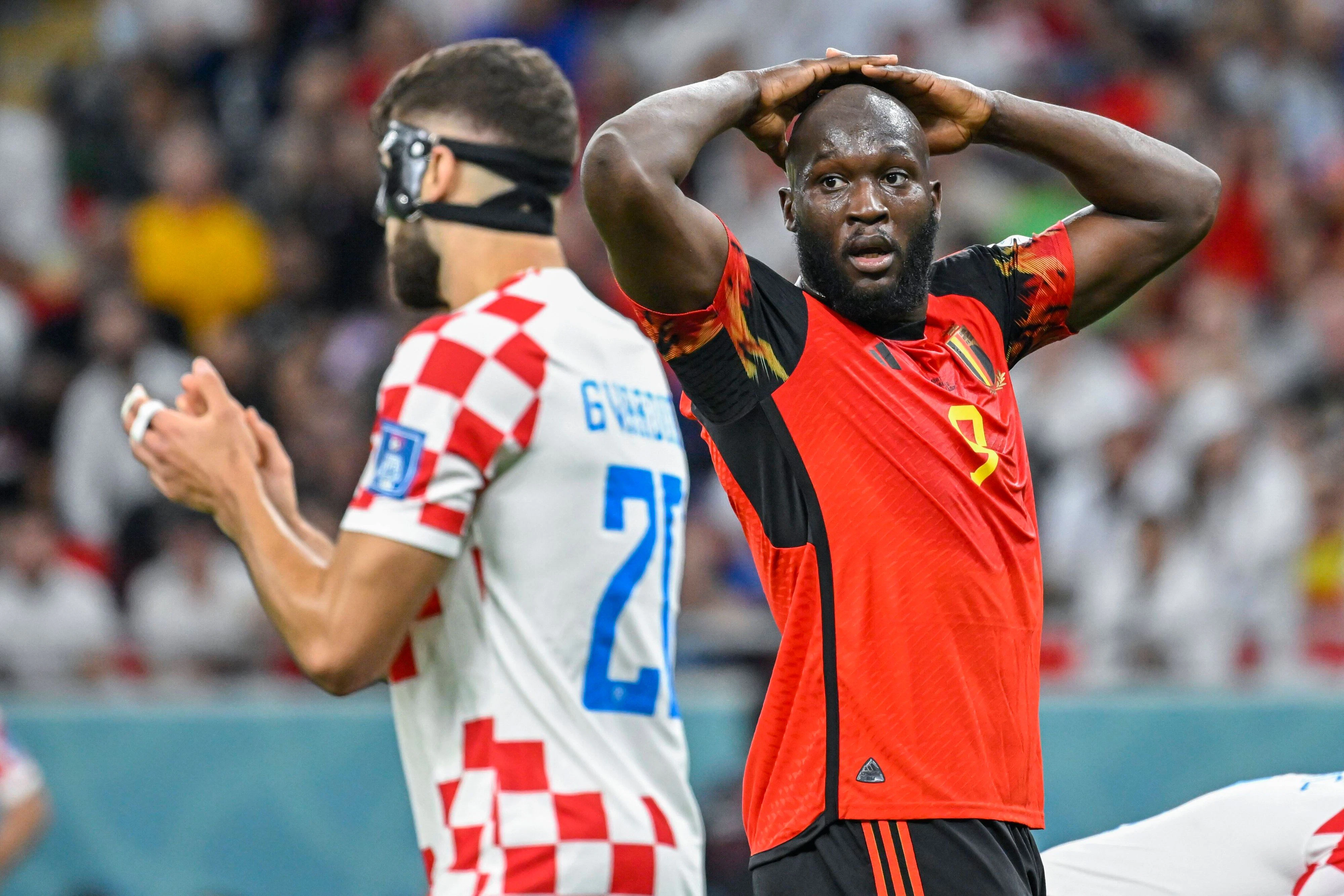 Romelu Lukaku vergab die größten Chancen.