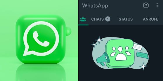 WhatsApp hat ein neues Figuren-Symbol in der Chat-Leiste bekommen. Das schaltet die "Communities" frei.