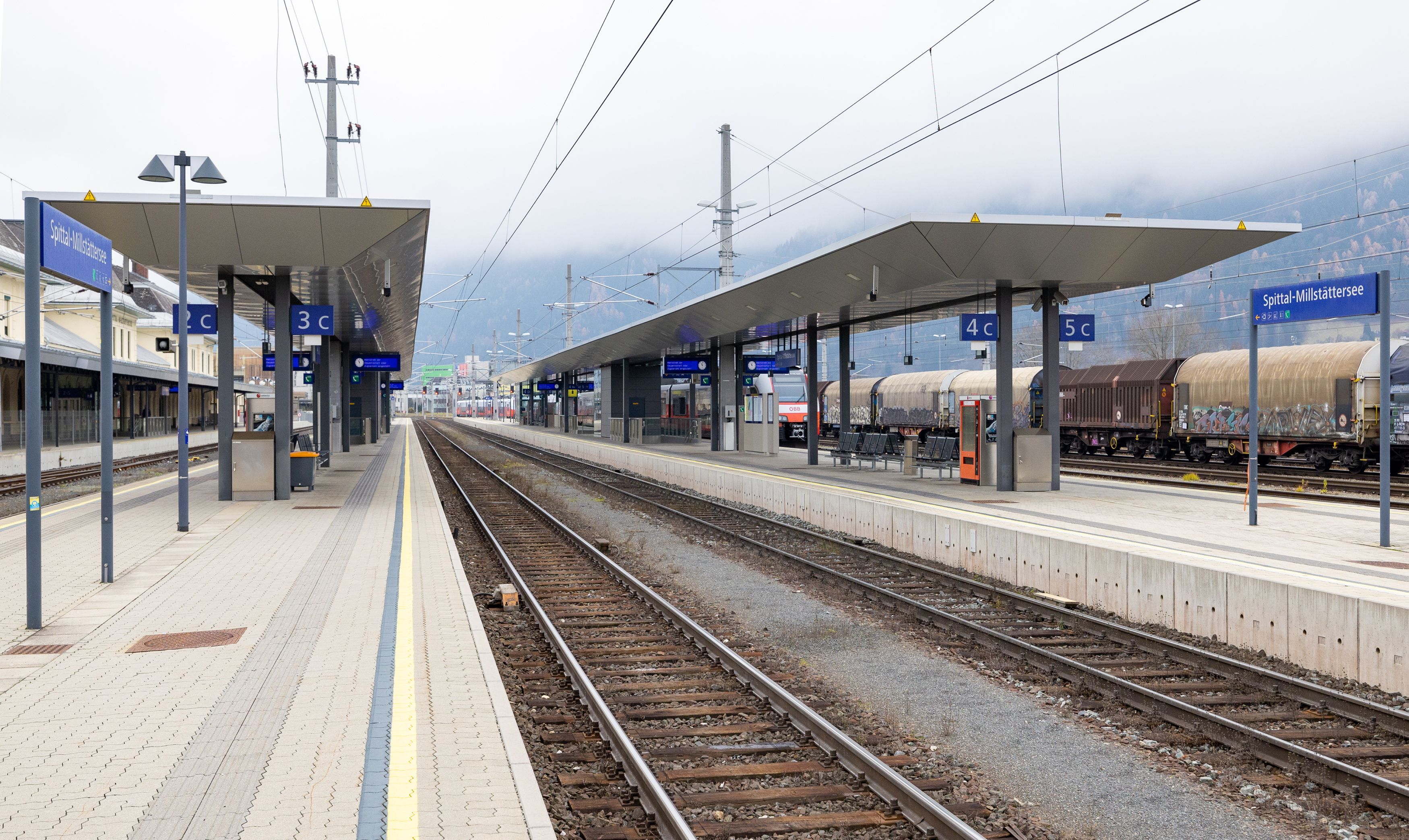 Am Montag standen in ganz Österreich die Züge von 0-24 Uhr still.