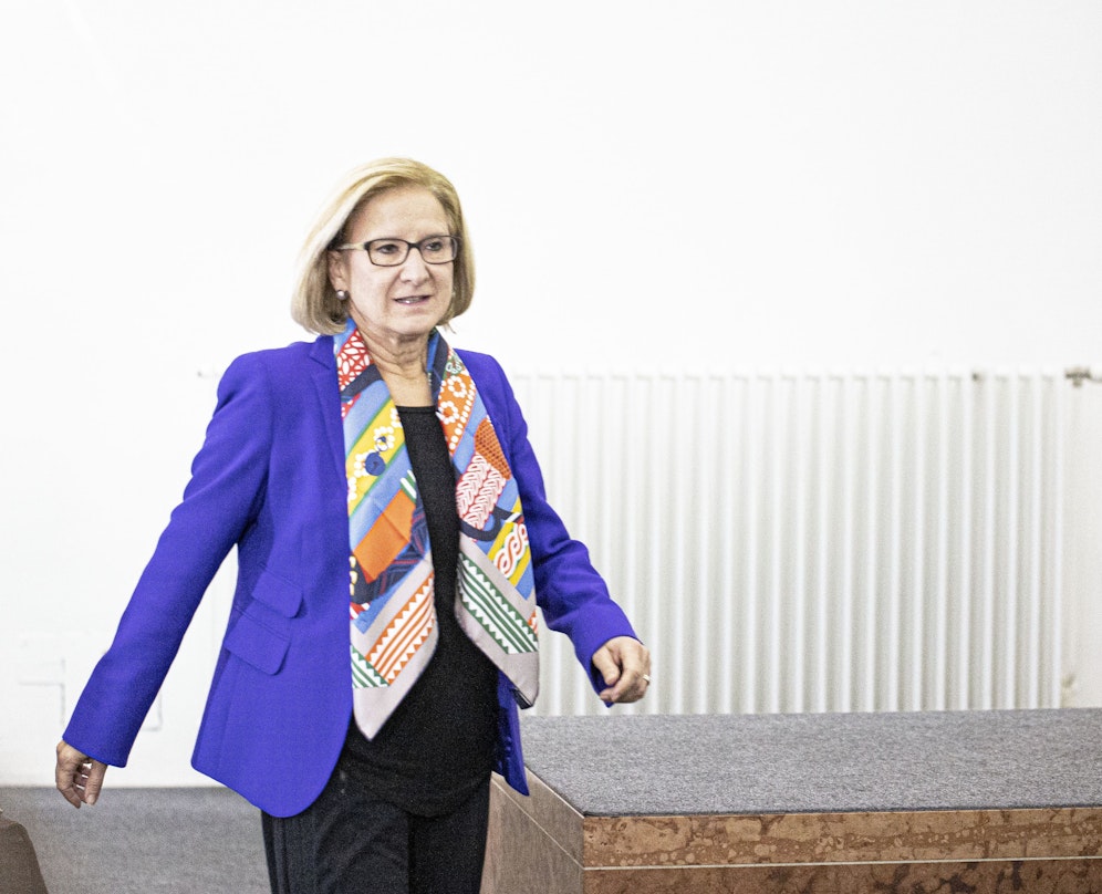 Johanna Mikl-Leitner wurde am Donnerstag im U-Ausschuss befragt.