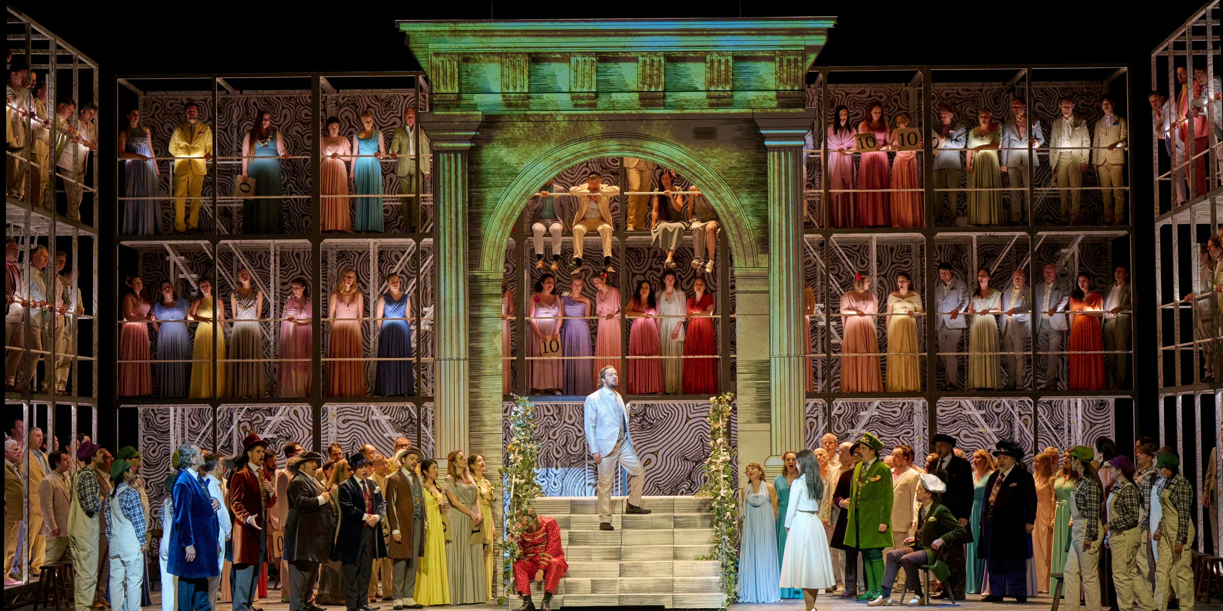 Opulenter als diese Oper kann man Wagner kaum mehr inszenieren.