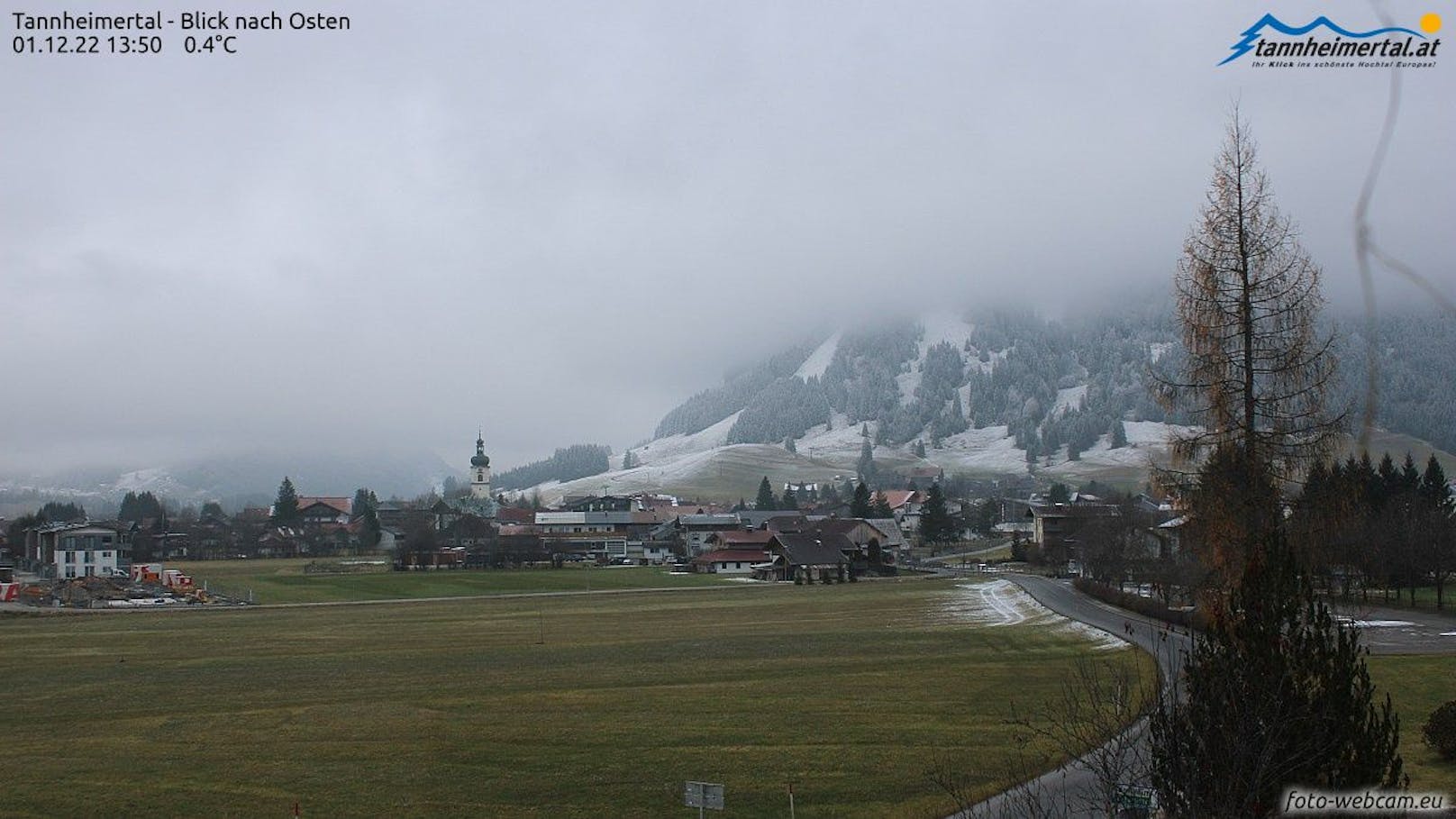 Die Schnee-Situation in Österreich am 1. Dezember 2022.