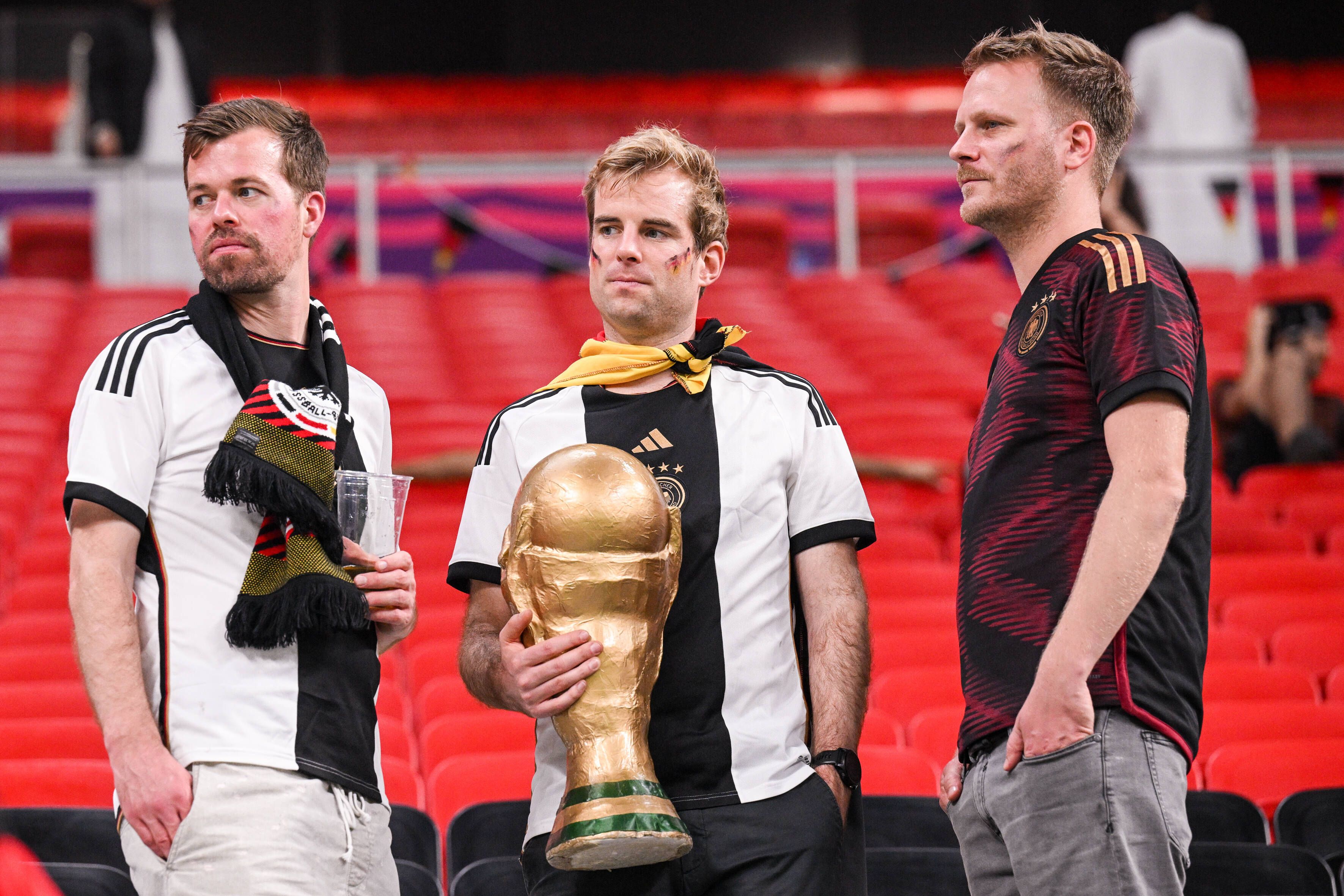 Enttäuschung bei den deutschen Fans