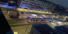 Transporter rast in Bim – Öffi-Chaos in Wien