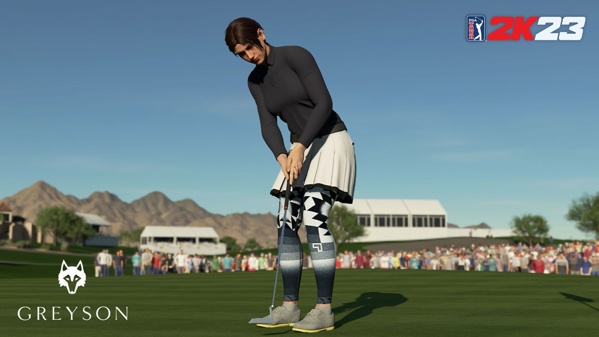 "PGA TOUR 2K23" holt mit einem neuen Kurs, spielbarem Nadeshot und Kleidung von 100 Thieves und Barstool Sports Schwung für die Festtagssaison.