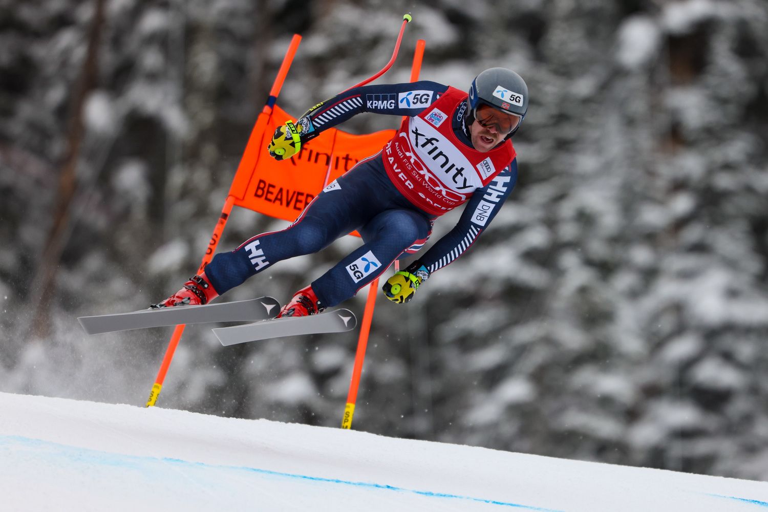 Aleksander Aamodt Kilde in Beaver Creek. 
