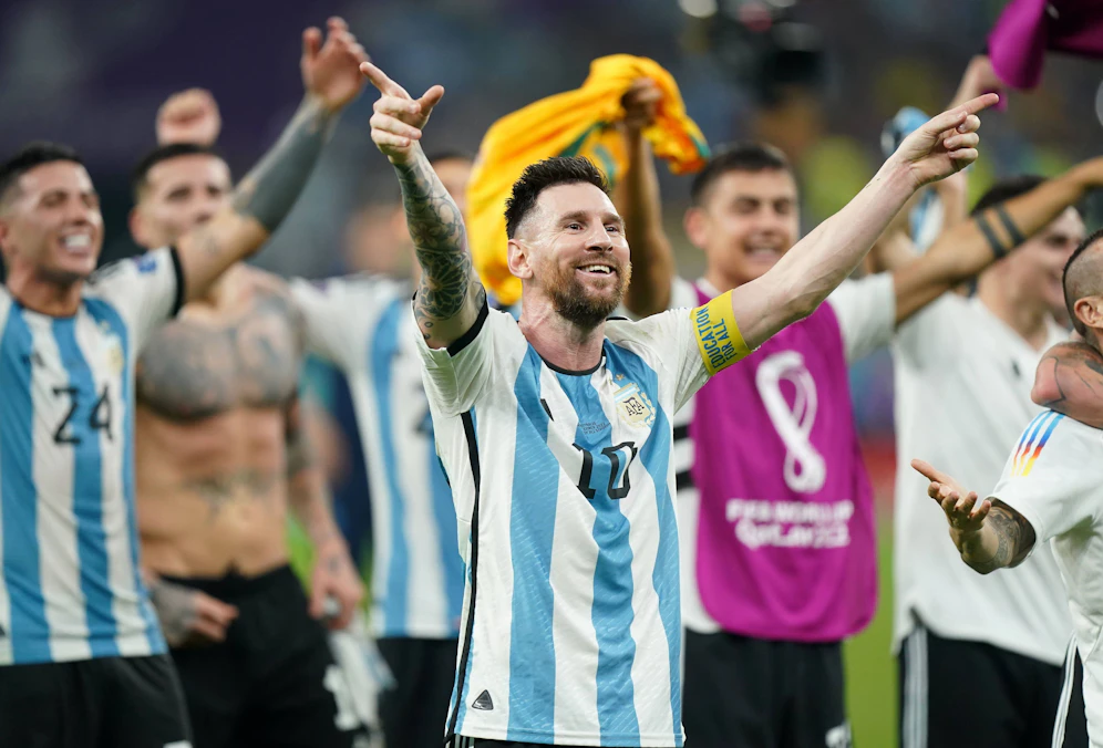 Lionel Messi bestritt seine Jubiläumspartie und erzielte ein Rekord-Tor. 