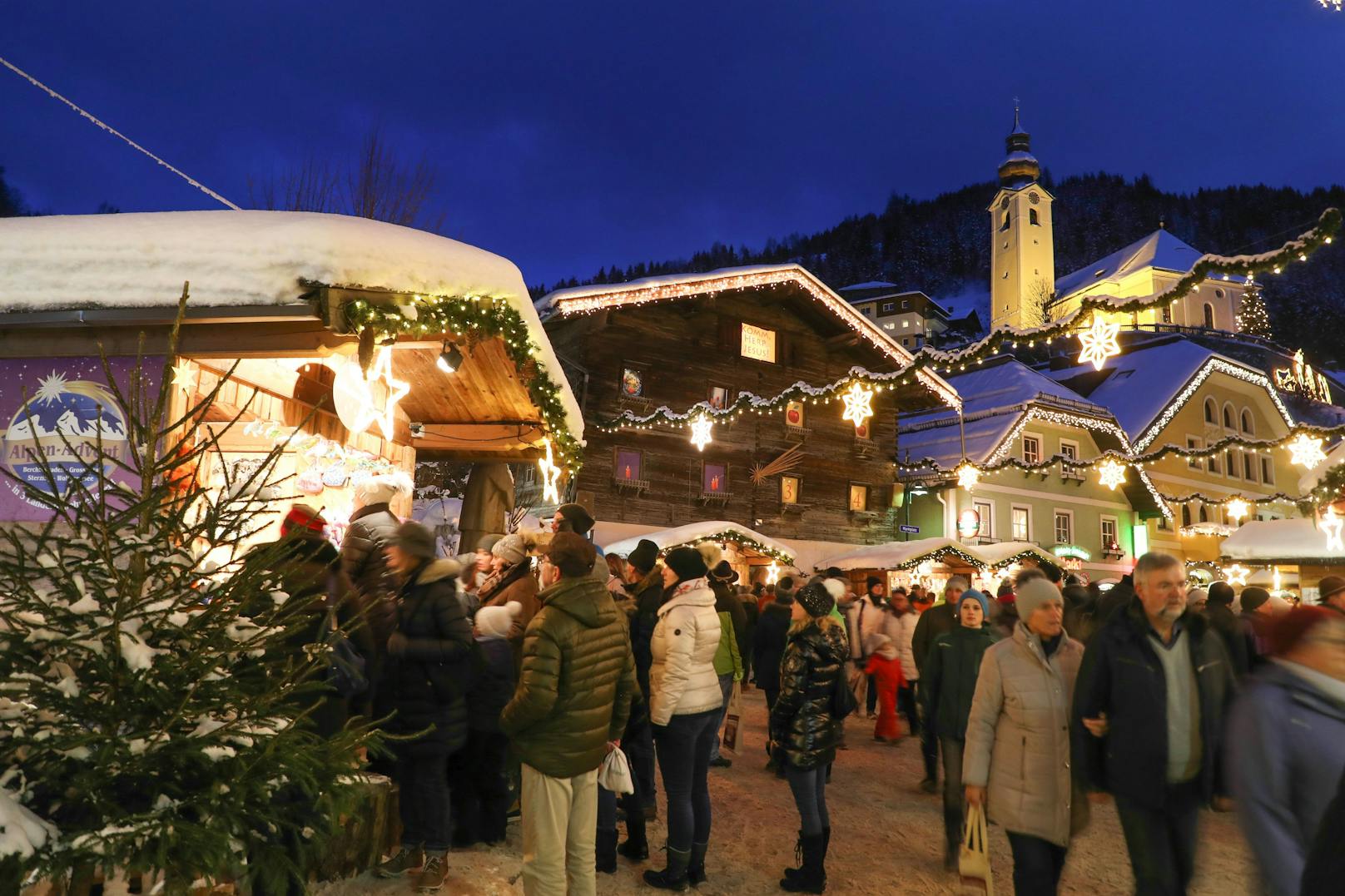 Kommt bei den Besuchern unglaublich gut an: Der Salzburger Bergadvent im Großarltal.