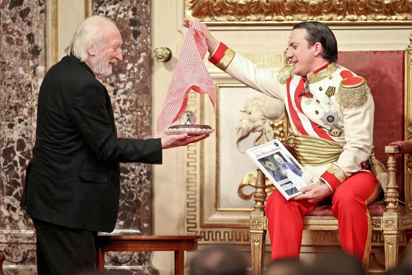 Karl Merkatz bei "Wir sind
Kaiser - Österreich ist wieder Monarchie!" (2010)