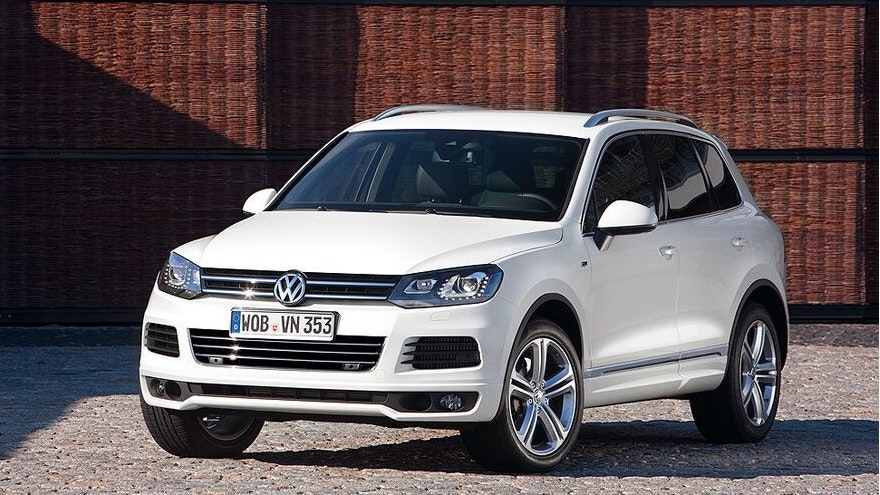 Die Polizei beschlagnahmte einen VW Touareg