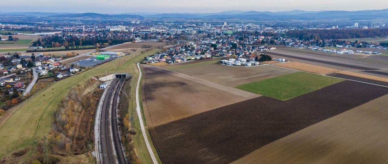 St. Pölten: Weitblick Eisberg