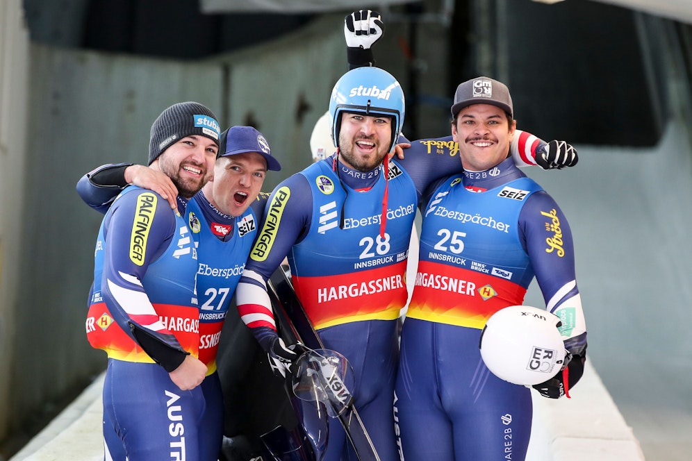 Jubel bei Österreichs Rodel-Assen