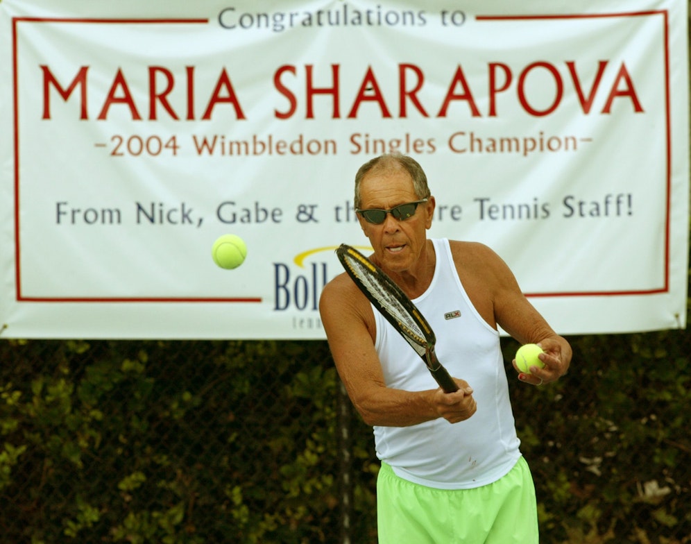 Tennis-Guru Bollettieri: Tennis-Stars am Fließband produziert.