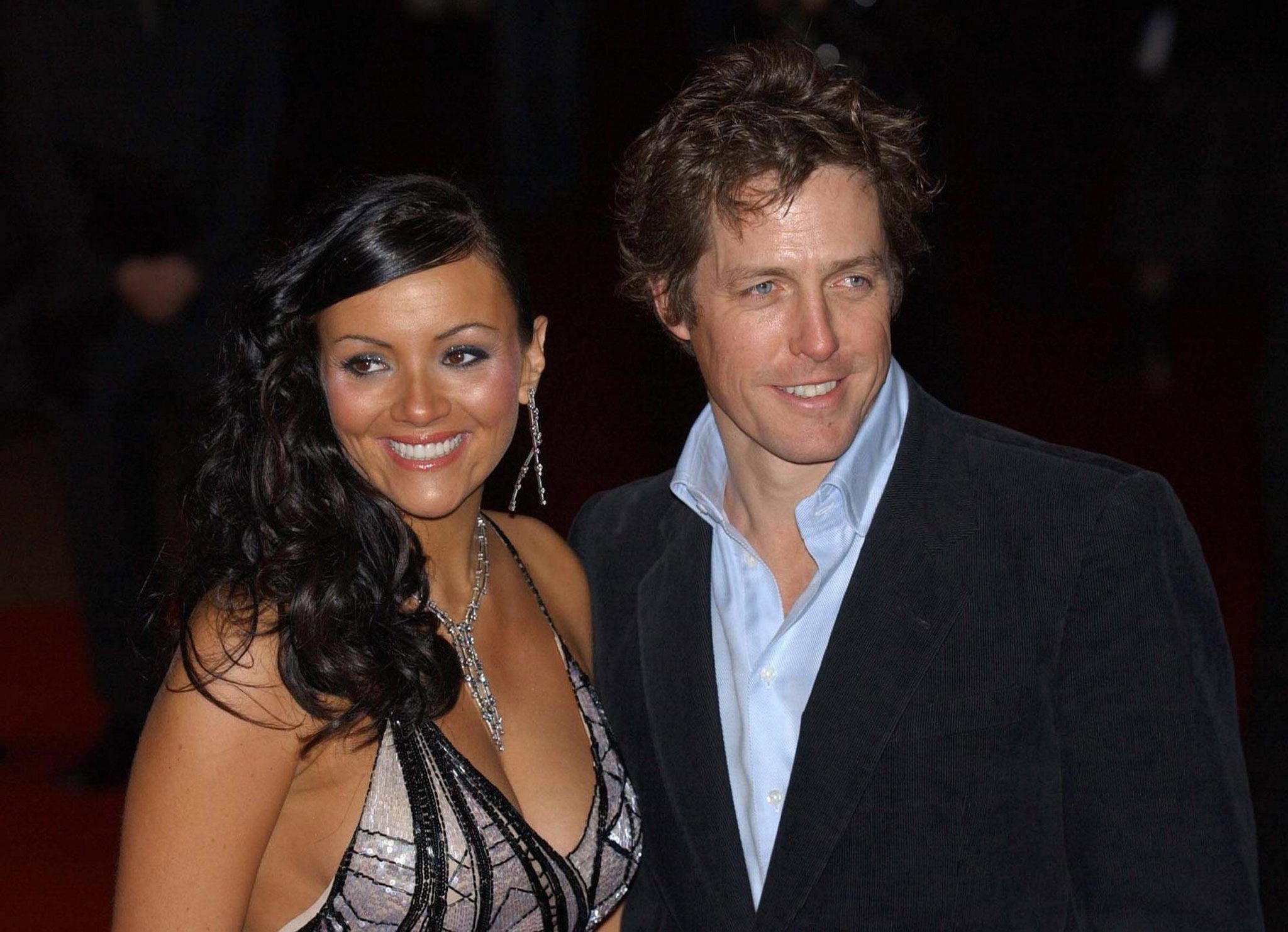 Hugh Grant mit Schauspielkollegin Martine McCutcheon.
