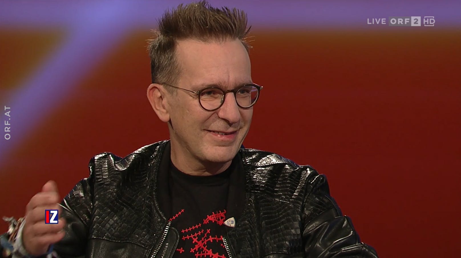 "Investment-Punk" Gerald Hörhan im ORF-Talk "Im Zentrum" am 4. Dezember 2022.