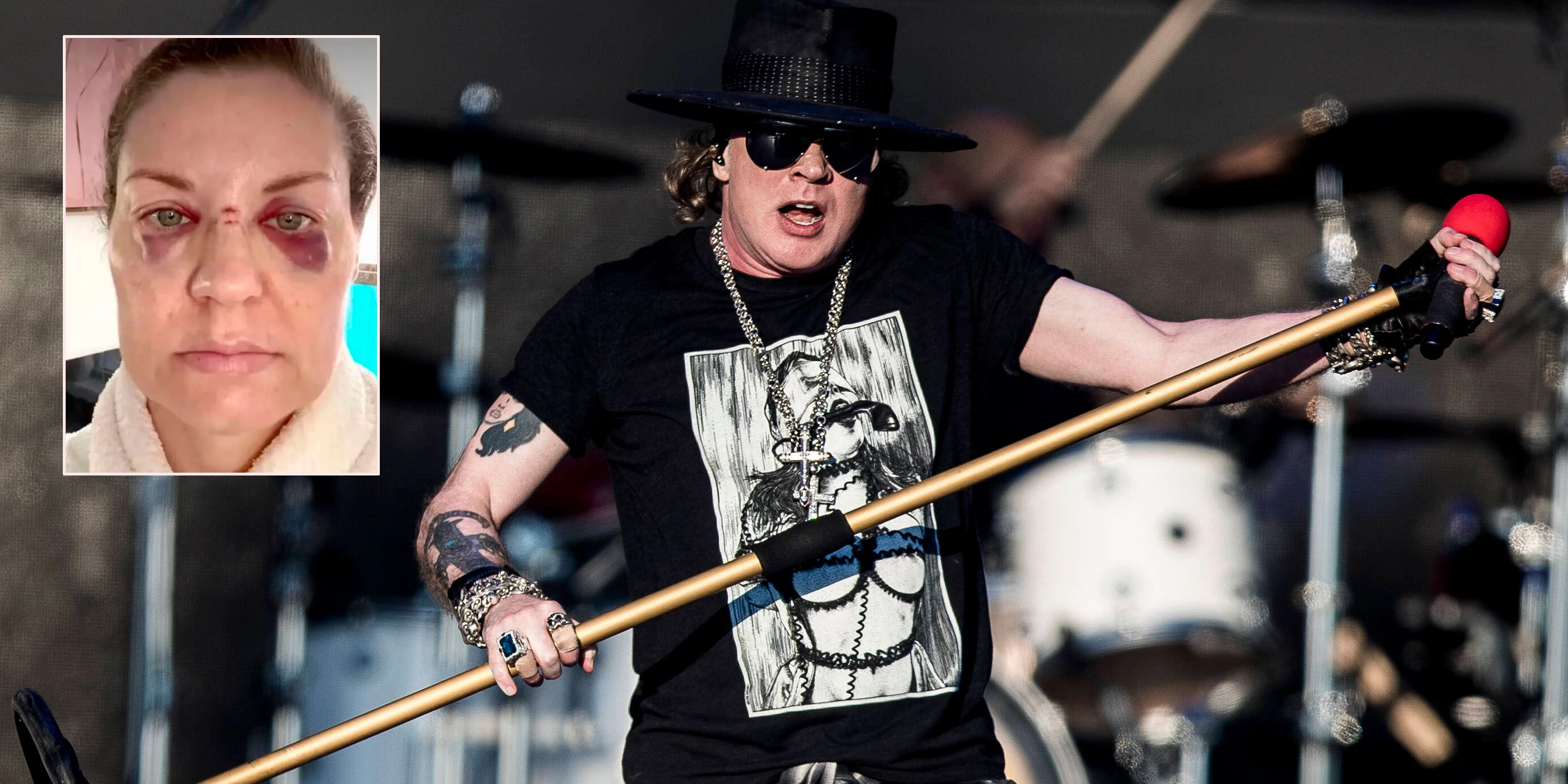 Das letzte "Guns N'Roses"-Konzert wird Rebecca Howe wohl in Erinnerung bleiben.