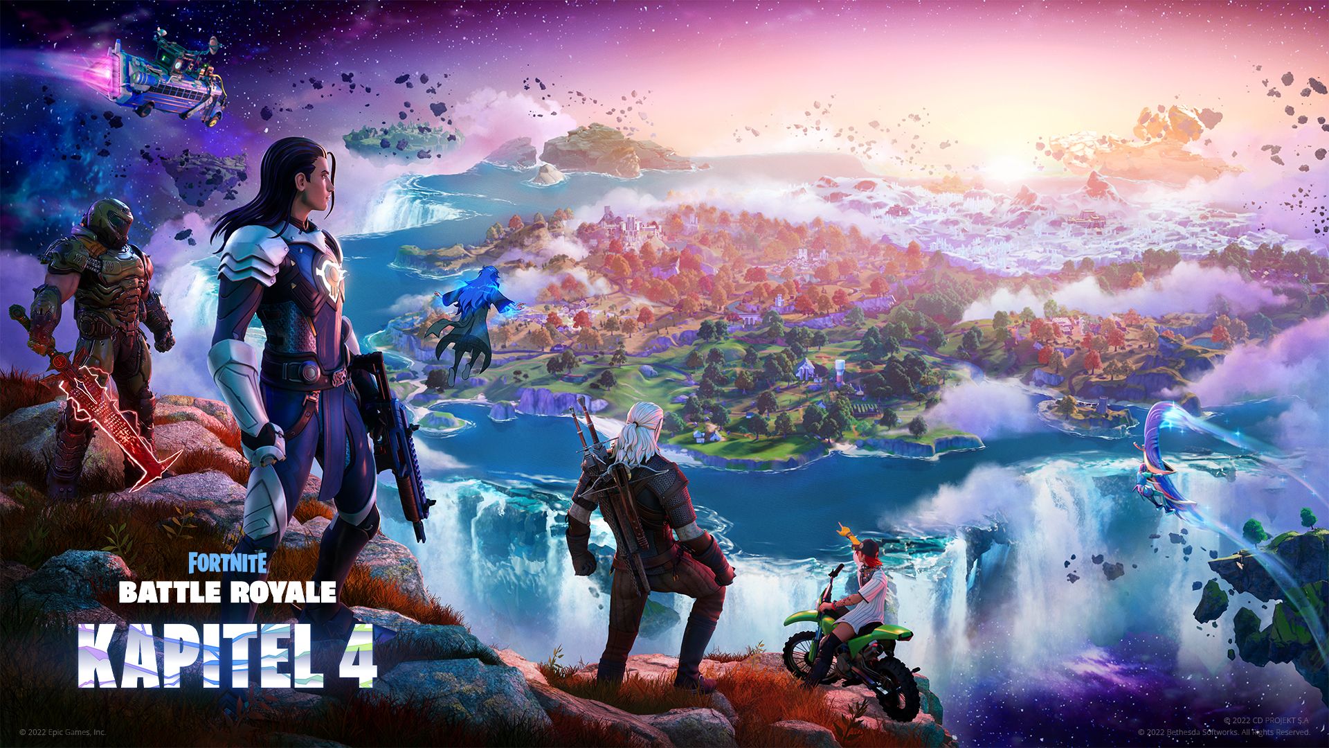 "Fortnite" startet mit neuer Insel und Unreal Engine 5.1 in Kapitel 4.