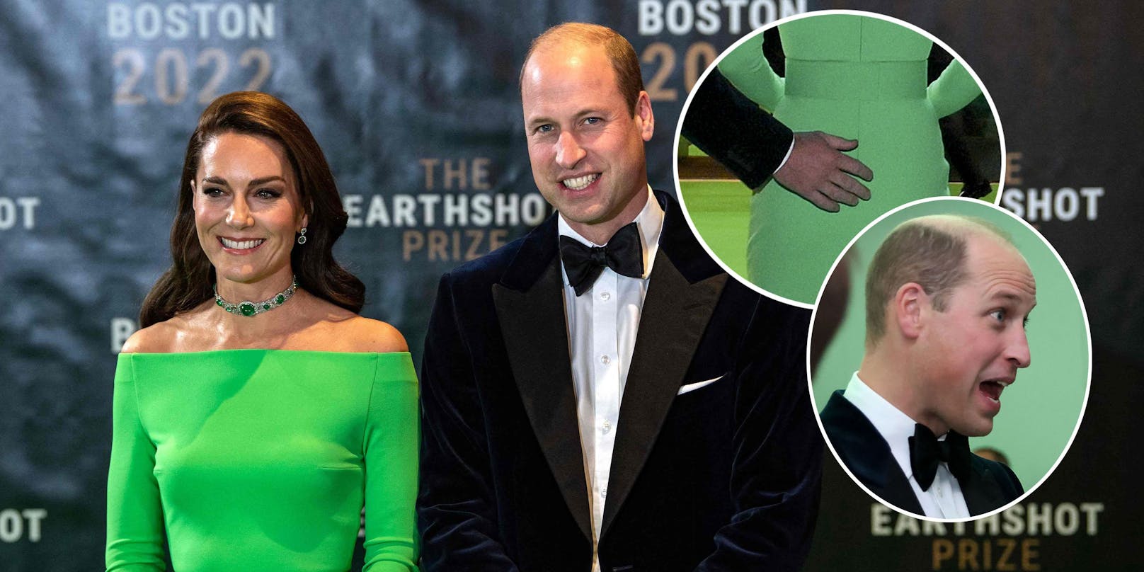 Prinz William kann seine Finger nicht von Prinzessin Kate lassen.