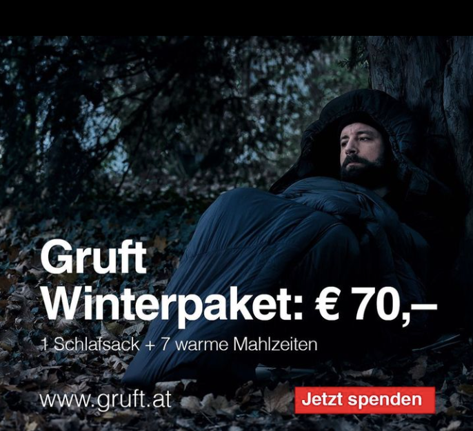 Christopher Seiler ist das Gesicht der neuen Gruft-Kampagne