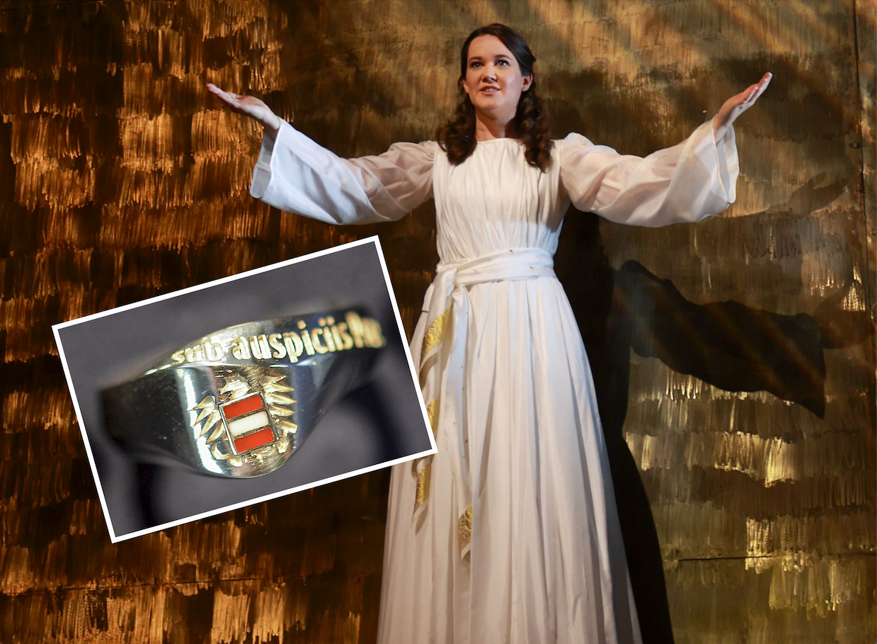 Elisabeth Eder (31) beim Salzburger Adventsingen