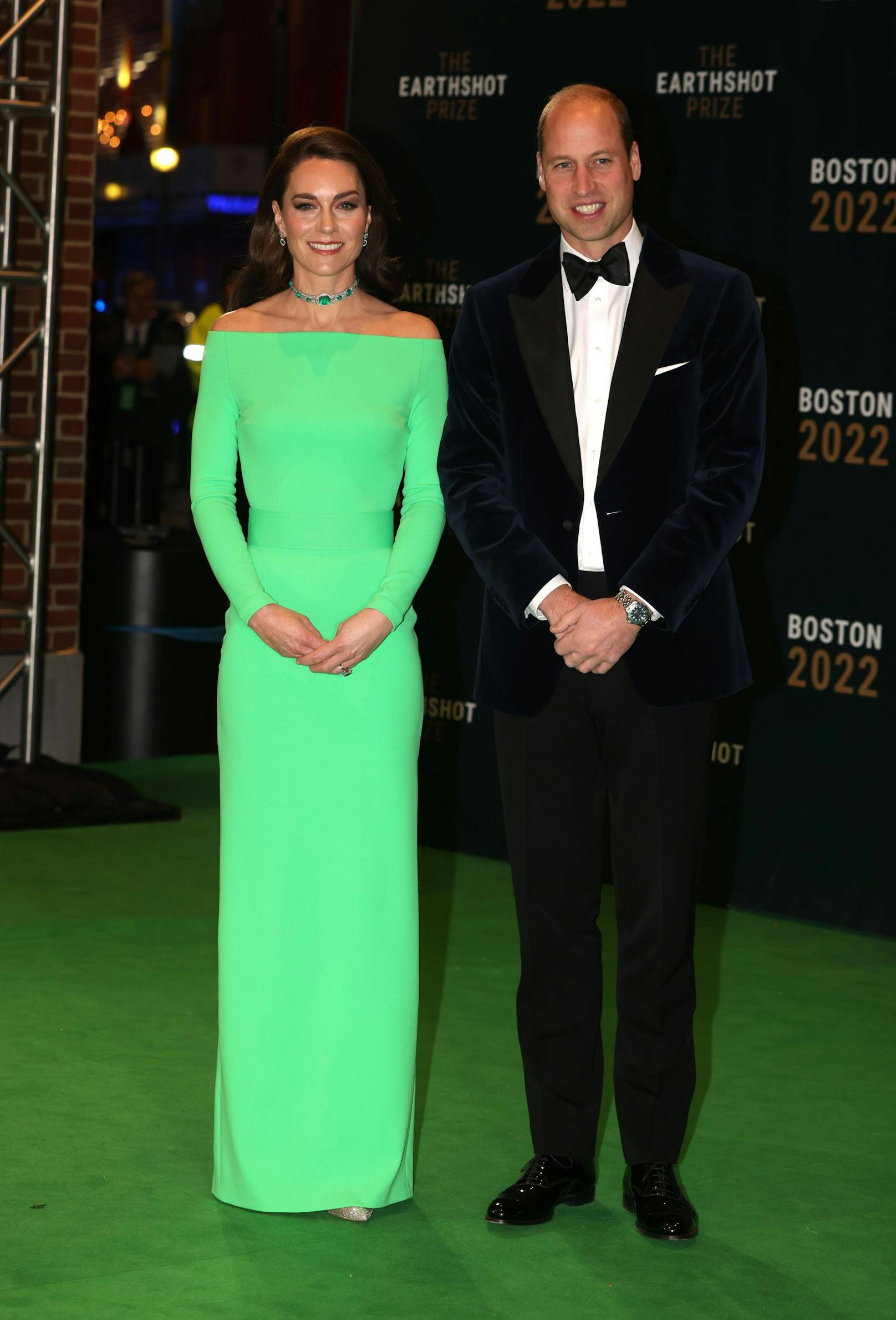 Prinz William und Prinzessin Kate beim "Earthshot Prize". 