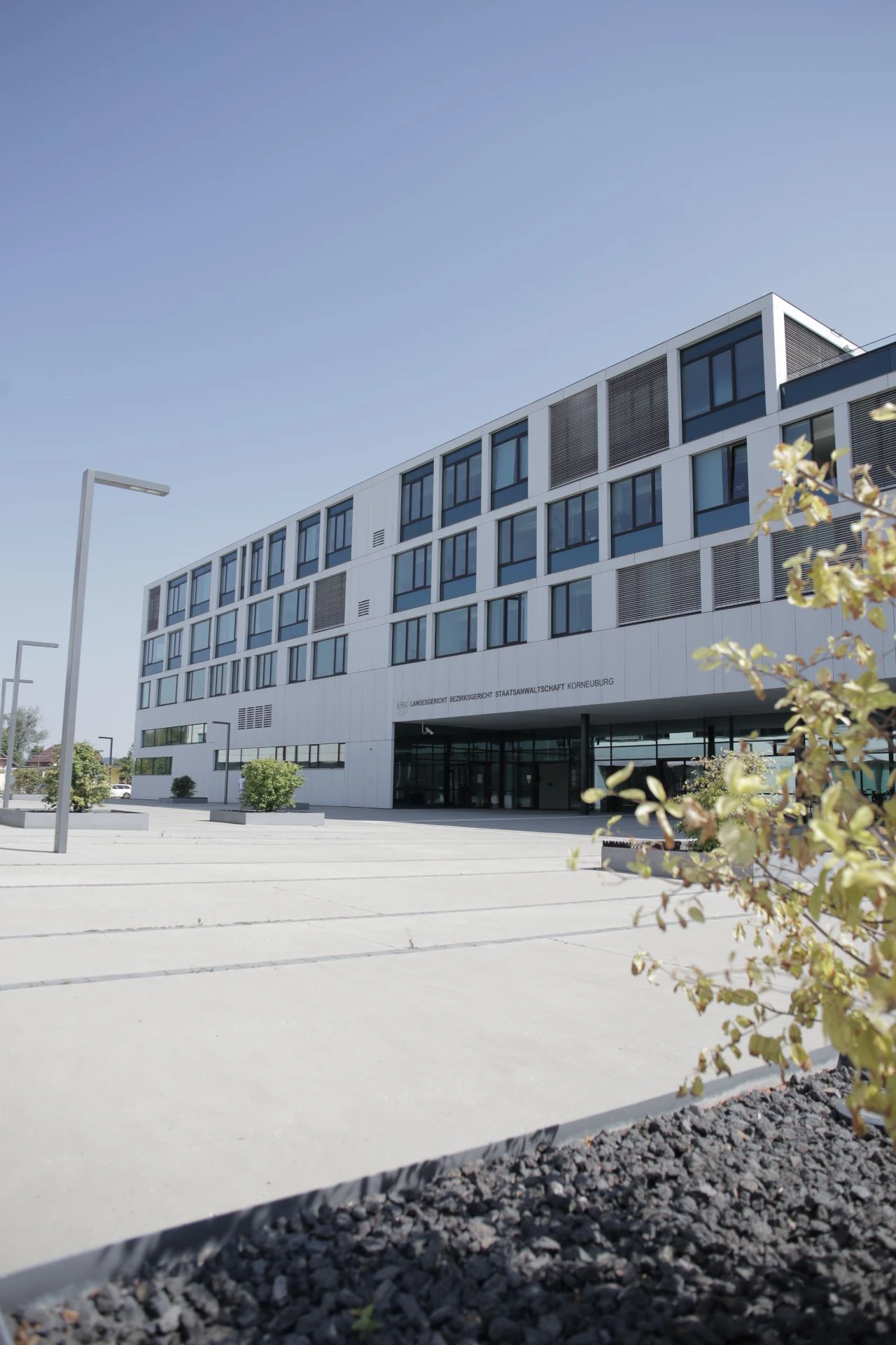 Die Justizanstalt in Korneuburg