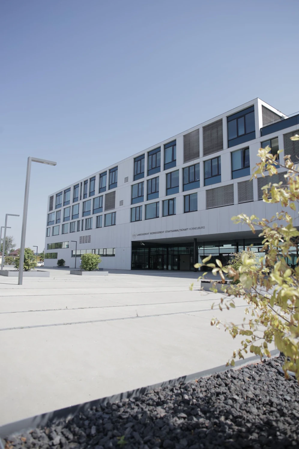Die Justizanstalt in Korneuburg